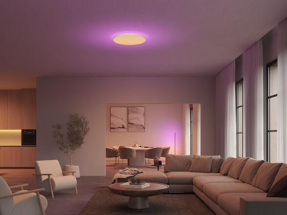 Philips Hue WACA Datura XL stropní svítidlo LED 67W 5390lm 2000-6500K RGB 57,4cm kulaté IP20, bílé