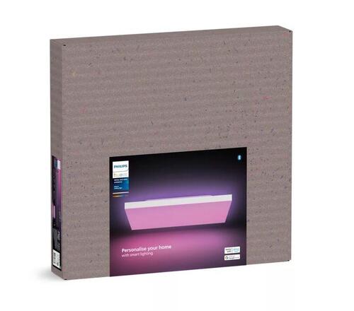 Philips Hue Datura ceiling SQ XL stropní svítidlo LED 67W 3140-4840lm 2000–6500K RGB IP20, bílé