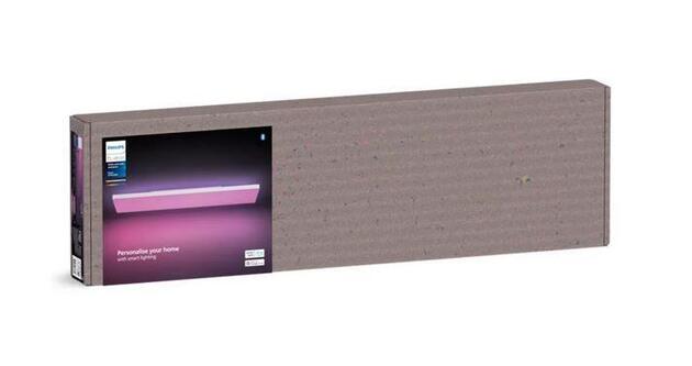 Philips Hue Datura slim ceiling REC stropní svítidlo LED 67W 4250lm 2000-6500K RGB 30x120cm IP20, bílé