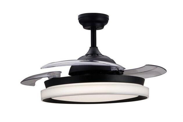 Philips Bliss stropní svítidlo s ventilátorem 28W (větrák) + 35W (světlo) 4500lm 2700/4000/5500K 51cm, černé