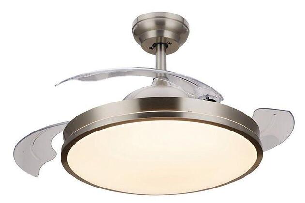 Philips Atlas stropní svítidlo s ventilátorem 28W (větrák) + 35W (světlo) 4500lm 2700/4000/5500K 49cm, nikl