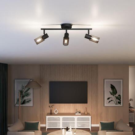 Philips Palms bodové svítidlo 3x E14 25W bez zdroje 48,5cm IP20, černé