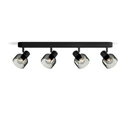 Philips Sleet bodové svítidlo 4x E14 25W bez zdroje 63cm IP20, černé