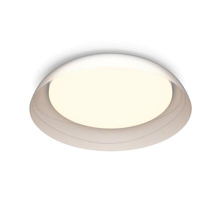 Philips Fleta UltraEfficient stropní svítidlo LED 10W 1850lm 2700K SceneSwitch 35cm IP20, transparentní