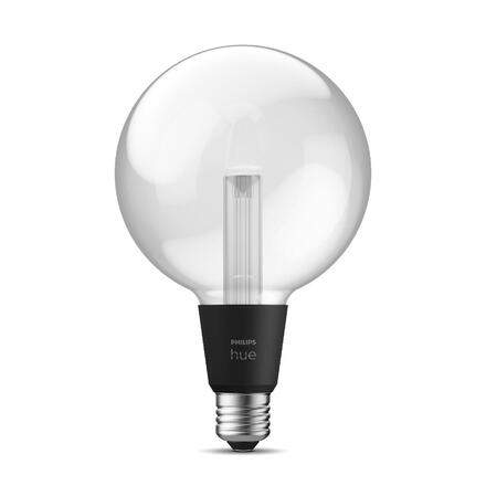 Philips Hue Lightguide LED žárovka E27 G125 6,8W 500lm 2000-6500K RGB CRI80 IP20, stmívatelná