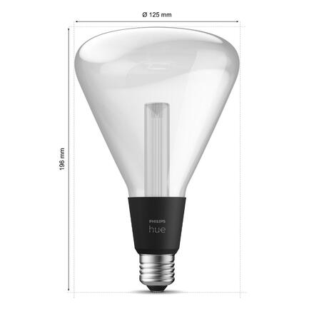 Philips Hue Lightguide Triangle LED žárovka E27 6,8W 500lm 2000-6500K RGB CRI80 IP20, stmívatelná