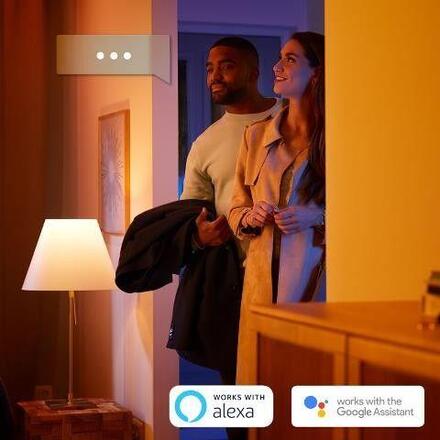 Philips Hue 50610/30/P7 Hue WACA Centris stropní LED svítidlo 1x11W+GU10 2x5,7W 1560lm 2000-6500K RGB IP20 černá