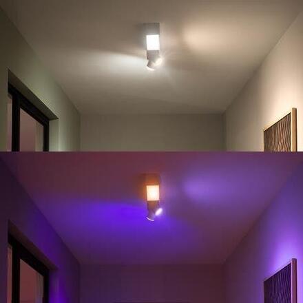 Philips Hue 50610/31/P7 Hue WACA Centris stropní LED svítidlo 1x11W+GU10 2x5,7W 1560lm 2000-6500K RGB IP20 bílá