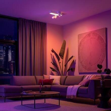 Philips Hue 50608/31/P7 Hue WACA Centris stropní LED svítidlo 1x25W+GU10 3x5,7W 2810lm 2000-6500K RGB IP20 bílá