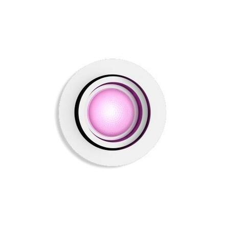 Philips Hue WACA Centura podhledové LED svítidlo GU10 5,7W 350lm 2000-6500K RGB IP20 kulaté, bílé
