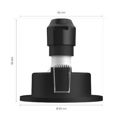 Philips Hue WACA Xamento podhledové LED svítidlo 3x GU10 5.7W 350lm 2000-6500K RGB IP44, černé