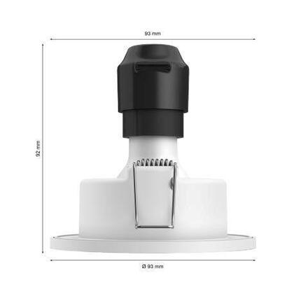 Philips Hue WACA Xamento podhledové LED svítídlo 3x GU10 5.7W 350lm 2000-6500K RGB IP44, chrom