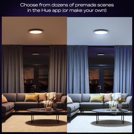 Philips Hue Aurelle přisazený LED panel RD S (kulatý) O 39,5 cm, bílá, 2200-6500K