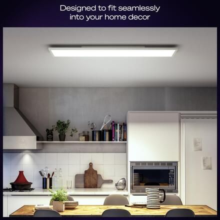 Philips Hue Aurelle přisazený LED panel REC (obdelníkový) 120x30cm, bílá, 2200-6500K