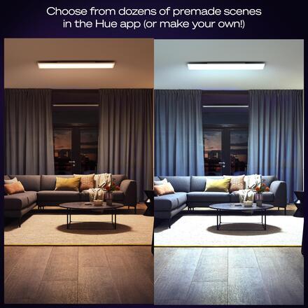 Philips Hue Aurelle přisazený LED panel REC (obdelníkový) 120x30cm, bílá, 2200-6500K