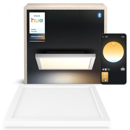 Philips Hue Aurelle přisazený LED panel SQ S (čtverec) 30x30cm, bílá, 2200-6500K