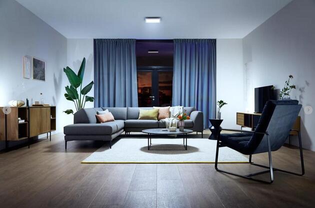 Philips Hue Aurelle přisazený LED panel SQ S (čtverec) 30x30cm, bílá, 2200-6500K