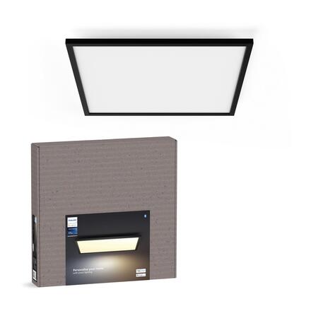 Philips Hue Aurelle přisazený LED panel SQ XL (čtverec) 60x60cm, černá, 2200-6500K