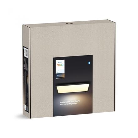 Philips Hue Aurelle přisazený LED panel SQ XL (čtverec) 60x60cm, černá, 2200-6500K