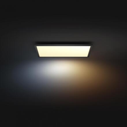 Philips Hue Aurelle přisazený LED panel SQ XL (čtverec) 60x60cm, černá, 2200-6500K