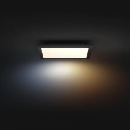 Philips Hue Aurelle přisazený LED panel SQ S (čtverec) 30x30cm, černá, 2200-6500K
