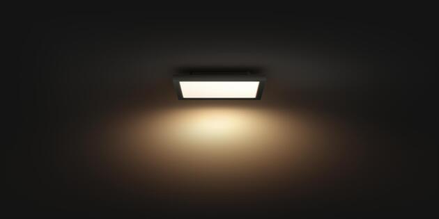 Philips Hue Aurelle přisazený LED panel SQ S (čtverec) 30x30cm, černá, 2200-6500K