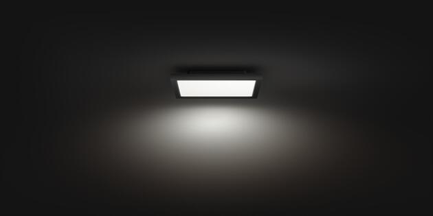 Philips Hue Aurelle přisazený LED panel SQ S (čtverec) 30x30cm, černá, 2200-6500K