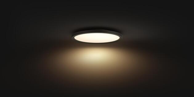 Philips Hue Aurelle přisazený LED panel RD S (kulatý) O 39,5 cm, černá, 2200-6500K