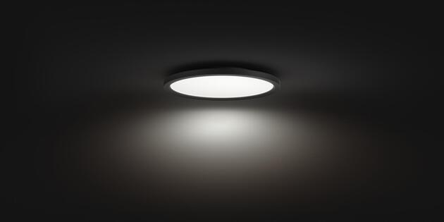 Philips Hue Aurelle přisazený LED panel RD S (kulatý) O 39,5 cm, černá, 2200-6500K