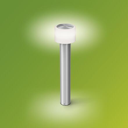 Philips Otis UltraEfficient venkovní sloupkové LED svítidlo 4,3W 800lm 2700K IP44 60cm, nerezové