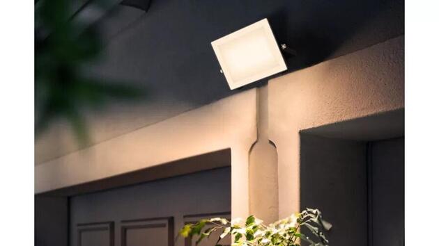 Philips Lois flood BL 50W 30K HV Venkovní reflektor LED 50W 5400lm 3000K IP65, černý