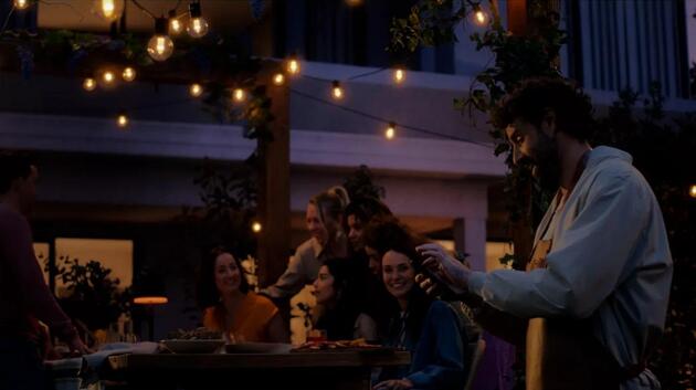 Philips Hue Festavia Globe venkovní světelný řetěz 21m 30 žárovek EU 1000-20000K RGB
