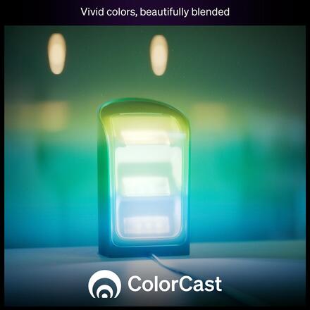 Philips Hue Play Wall ambientní projekční svítidlo 20W, 1035 lm/m, 2000-6500K, RGB, IP20, (2ks), černá