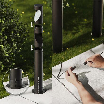 Philips Desi GardenLink venkovní sloupkové LED svítidlo Low Voltage 1,5W 180lm 2700K 24V IP44 70cm, černé