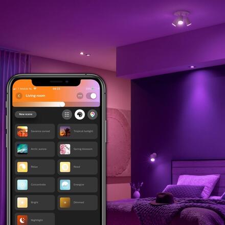 Philips Hue Essential WCA 345 žárovka 4,7W, 345lm, GU10 2200-6500K RGB