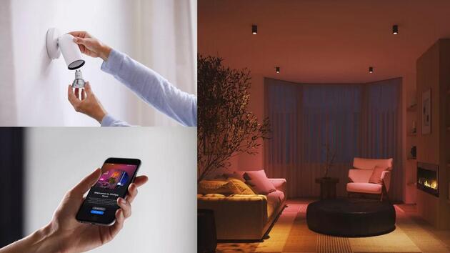 Philips Hue Essential WCA 345 žárovka 4,7W, 345lm, GU10 2200-6500K RGB