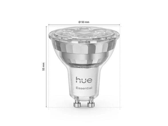 Philips Hue Essential WCA 345 žárovka 4,7W, 345lm, GU10 (2 ks) 2200-6500K RGB