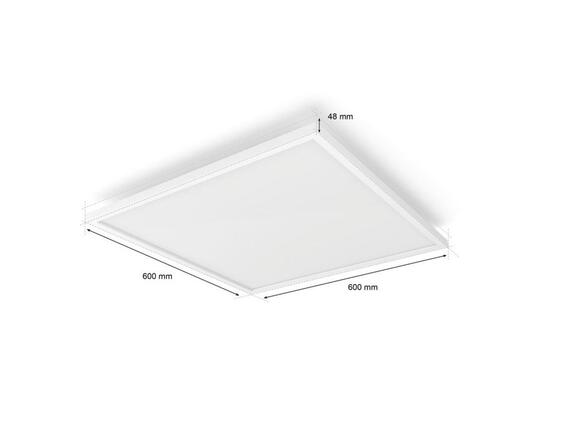 Philips Hue Surimu přisazený LED panel SQ (čtverec) 60x60cm, 2200-6500K RGB