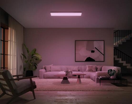 Philips Hue Surimu přisazený LED panel REC (obdelníkový) 120x30cm, 2200-6500K RGB