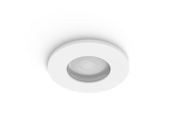 Philips Hue Adore zápustné koupelnové svítidlo kulaté 1x4,2W, 2000-6500K, IP44, bílá