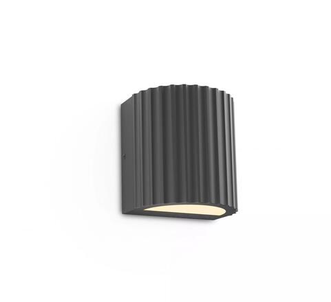 Philips Zyra venkovní nástěnné svítidlo 2xWA 4,3W 2700K antracit