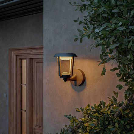 Philips Nuvy nástěnná lampa 4,3W 2700K antracit