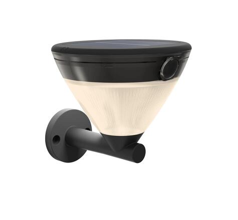 Philips Kyna solární nástěnná zahradní lampa 3,8W 2700K černá se senzorem