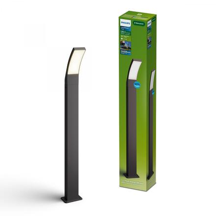 Philips Splay UE PO venkovní svítidlo 4,3W 2700K antracit