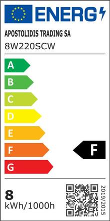 ACA Lighting LED MR16 230V 8W SMD 6000K 105st. 650lm Ra80 8W220SCW