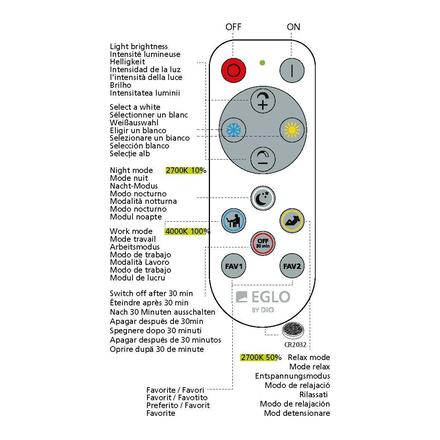 EGLO Stropní svítidlo FRANIA-A 98235