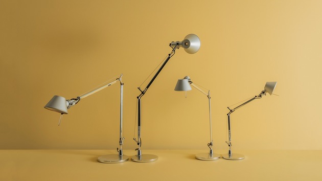 Artemide stolní/nástěnná/stojací lampa Tolomeo 8 W 220-240 V E27 bílá bez podstavce