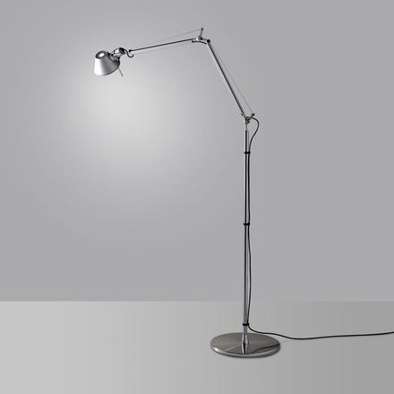 Artemide stolní/nástěnná/stojací LED lampa Tolomeo 8 W 3000K stmívatelná hliník bez podstavce