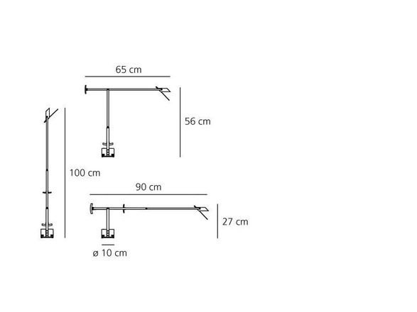Artemide stolní lampa Tizio 35 GY6.35 max 2,5 W 220-240 V