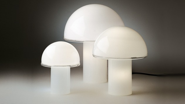 Artemide stolní lampa Onfale Piccolo E14 max. 6 W 220-240 V